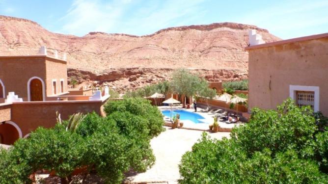 Defat Kasbah Hotell Aït Benhaddou Eksteriør bilde