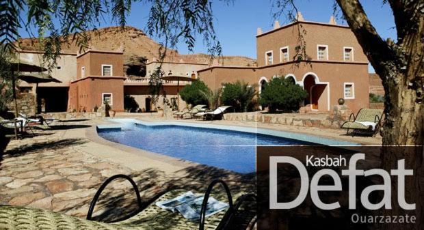 Defat Kasbah Hotell Aït Benhaddou Eksteriør bilde